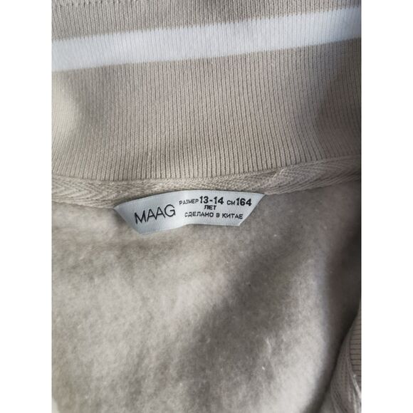 MAAG Retro Warm Half-Zip Polo Sweatshirt Women's Pullover - Picture 4 of 6